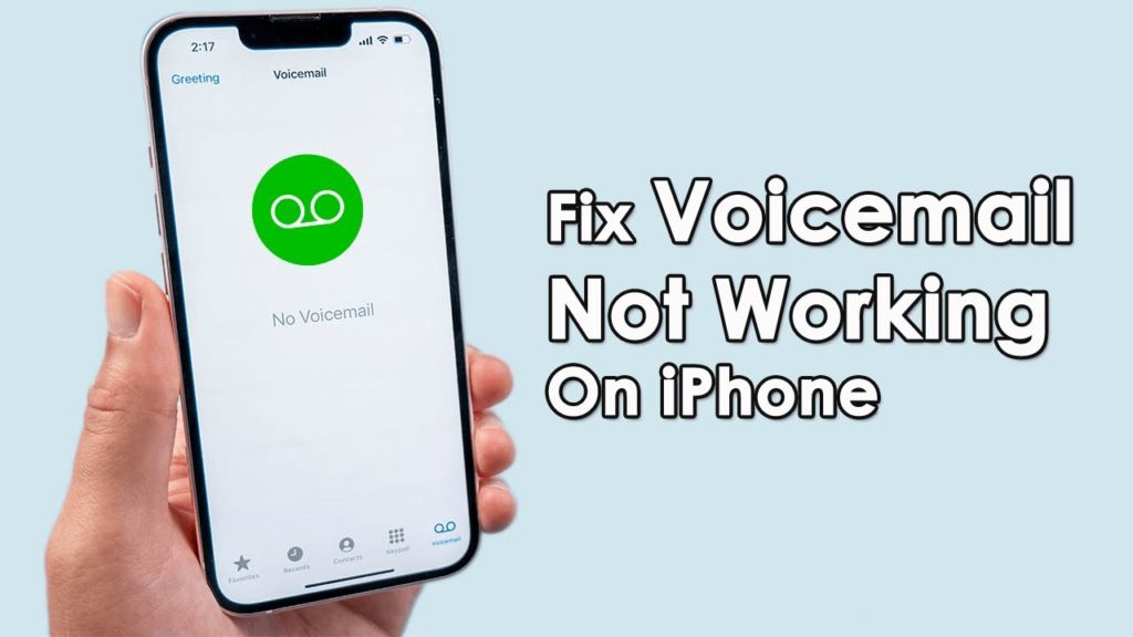 voicemail not working on iphone fix