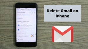 Removing Gmail through your iPhone