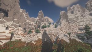 Shattered Mountains In Minecraft 1.18.1